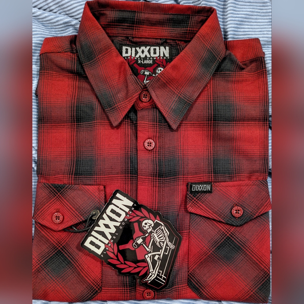 DIXXON Rioja Flannel Men's XL **Not Sold Online** NWT